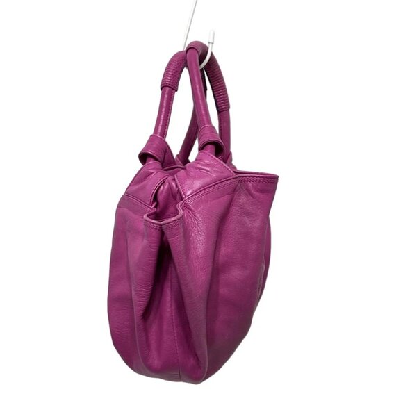 LOEWE Nappa Aire - Magenta Nappa Leather Tote Bag 231-081625 - Picture 3 of 9